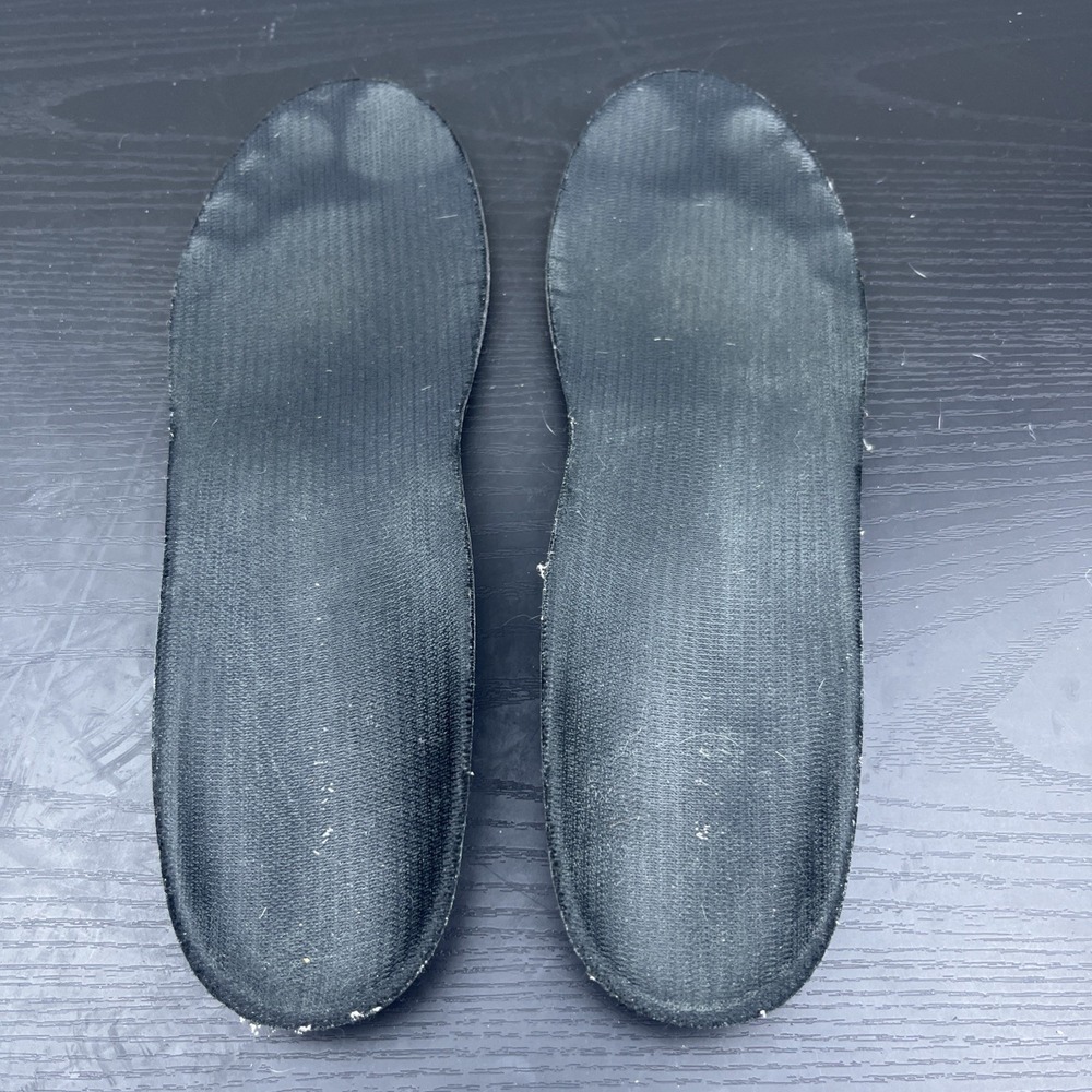 Superfeet Black Insoles Size D Men's 9.5-11 Women's 10.5-12 Arch Support